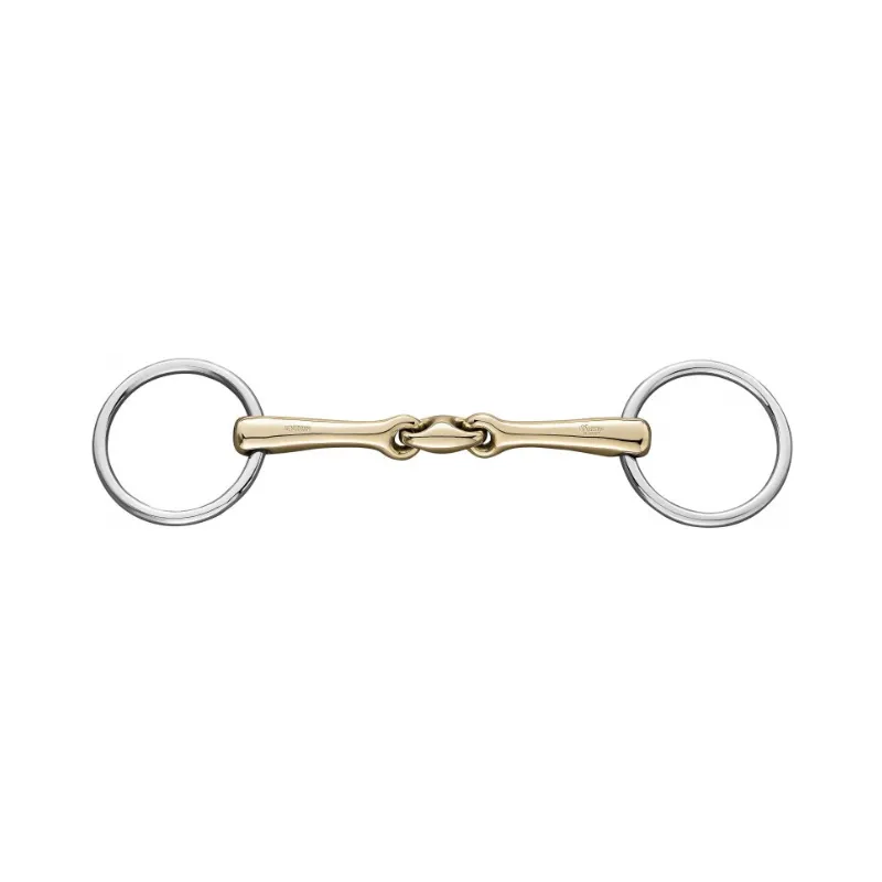 SPRENGER - Mors 2 anneaux KK Ultra Sensogan - 105 mm - Sensogan - Canon double brisure Prix Rduit