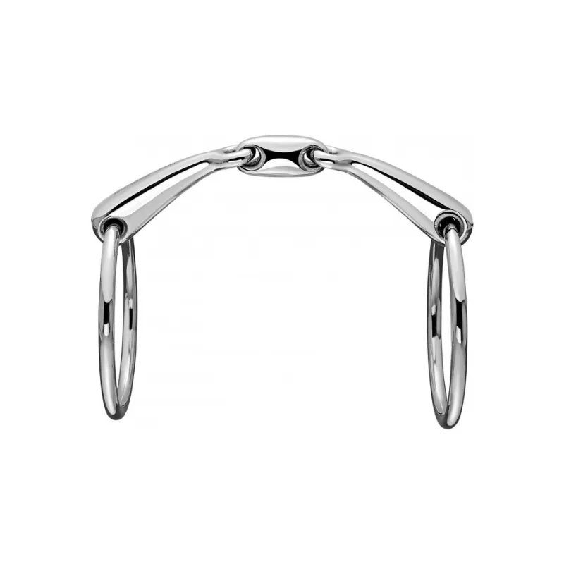 SPRENGER - Mors 2 anneaux MaxControl Inox - 115 mm - Inox - Canon double brisure Meilleur Prix