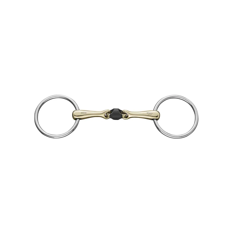 Marque SPRENGER - Mors 2 anneaux WH Ultra Soft Sensogan - 120 mm - Sensogan - Canon double brisure