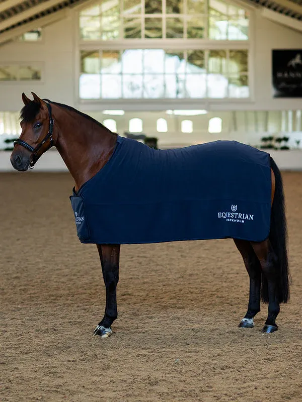 Manta para caballo Equestrian Stockholm Fleece manta Explore Midnight Blue - 125 / Midnight Blue Prix Rduit