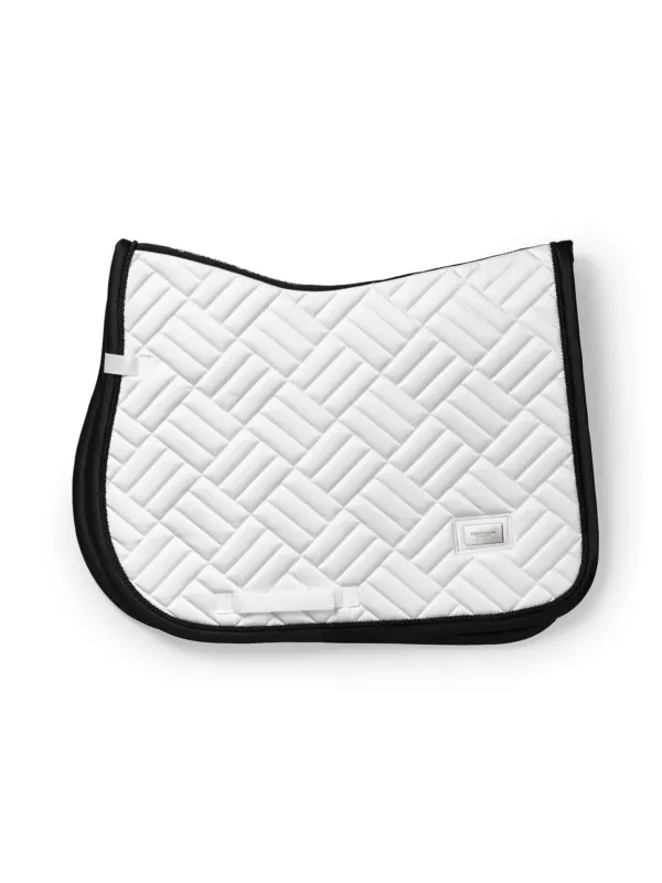Mantilla de salto Modern Equestrian Stockholm mantilla de salto Modern White - Full / Black Edition Dernier Modle