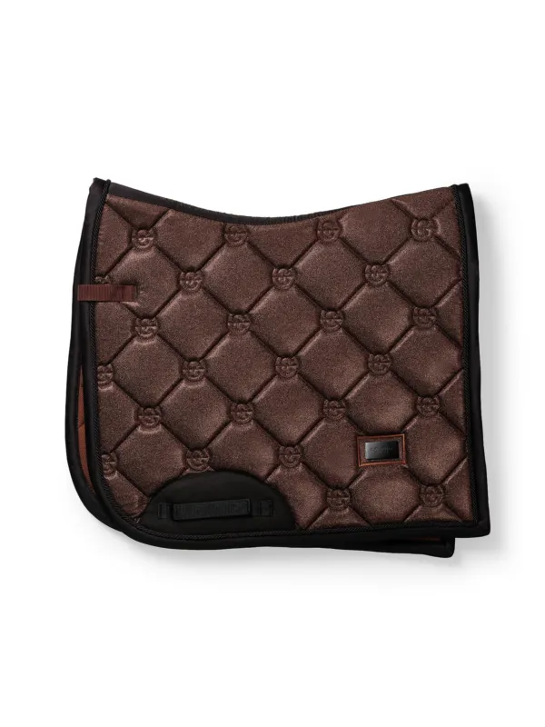 Acheter Direct Mantilla de doma Glimmer Equestrian Stockholm mantilla de doma Mahogany - Cob / Mahogany Glimmer