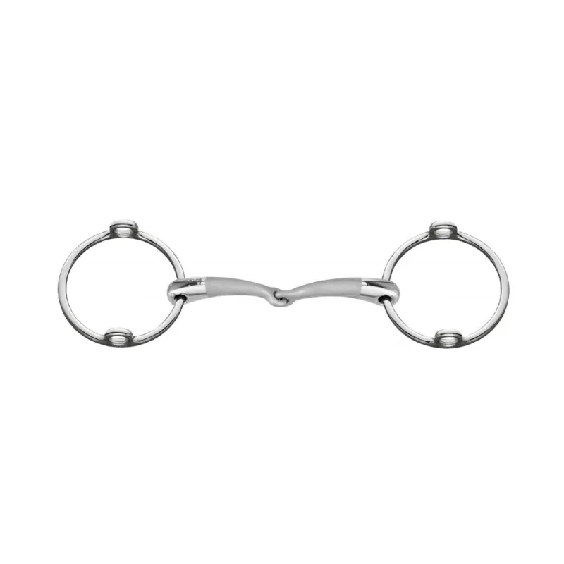 SPRENGER - Mors releveur Satinox - 115 mm - Satin - Canon simple brisure Bon March