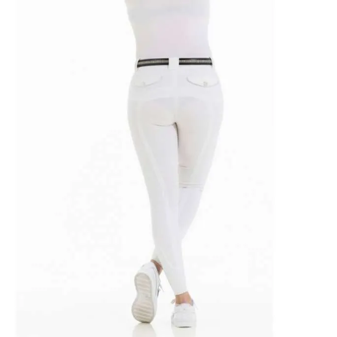 Petit Prix Pantalon Belinda Dame - Equithme - blanc - femme - 46