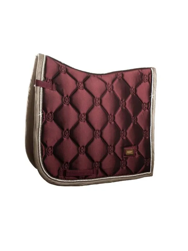 Mantilla de doma Crystal Equestrian Stockholm mantilla de doma Crystal - Cob / Crystal Merlot Gold Commander Maintenant
