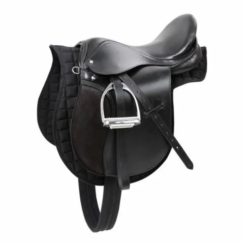 Expdi Aujourdhui Kit de selle tout quip - Kerbl - Noir - 17,5''