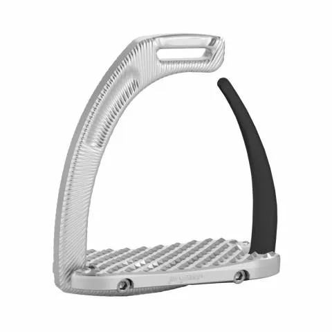 Etriers de scurit Air Safety System Aluminium Jin Stirrup - ALU BRILLANT - 12 CM Promotion