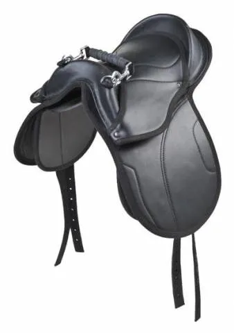 Paiement Scuris Selle poney shetland Starter HKM - Shetland - Noir