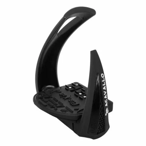 Etriers de scurit Flexia Safe Acavallo - Noir - Adulte 12cm Prix Promo