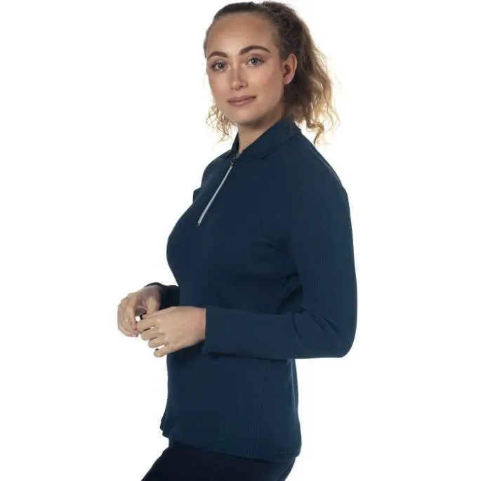 Dernire Chance Polo Rib Tolsona dame - Flags&Cup - marine - femme - XS