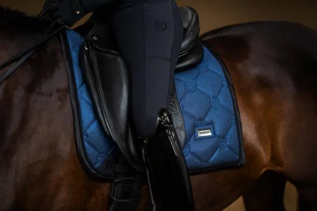 Haute Qualit Tapis de selle Polar Night Glimmer - Equestrian Stockholm - Bleu - Dressage - Cheval