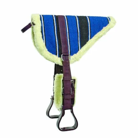 Prix Rduit Bareback Navajo double complte - Bleu - Standard
