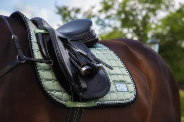 Tapis de selle PEPPERMINT - Equito - Dressage - Cheval Dernire Chance