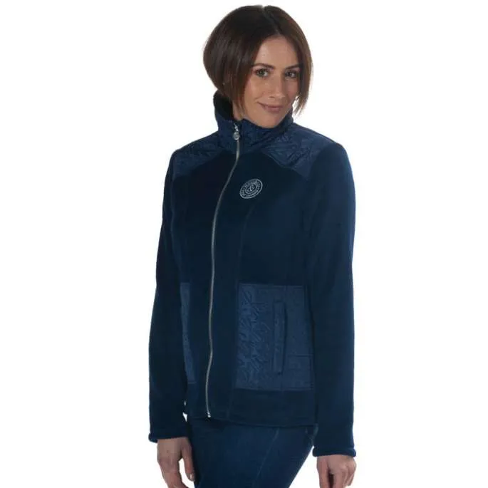 Veste polaire Haisla dame - Flags&Cup - bleu denim - femme - S Livraison Gratuite