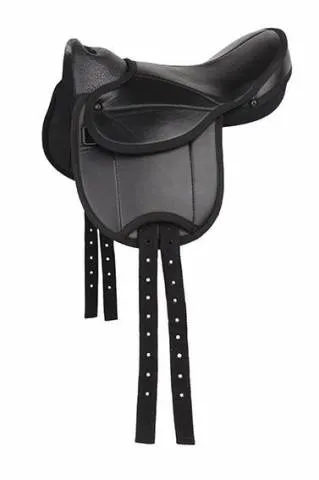 Selle pour Poney Shetty BEGINNER Noir 3/4 ans - HKM - T2 (3 4 ans ) - Noir Commande En Gros