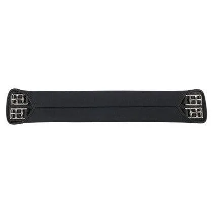 Commander Maintenant Sangle de dressage noprne lisse - Harry's Horse - Bouclerie inox - Noir - 65cm