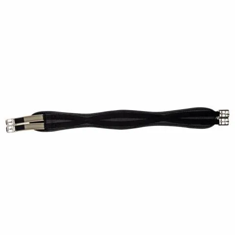 Sangle douce PVC Easy - HKM - Noir - 50 cm Promotion