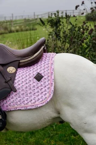 Tapis de selle Sammy Collection MIXTE - Kentucky - Rose - Mixte - Cob Expdition Rapide
