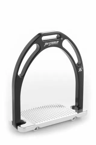 Haute Qualit Etriers Kinko en aluminium bicolore Jin Stirrup - BLEU