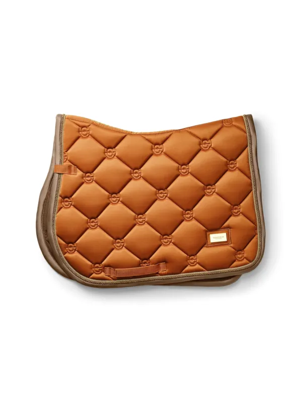 Mantilla de salto Original Equestrian Stockholm mantilla de salto Bronze Gold - Pony / Bronze Gold Prix Promo