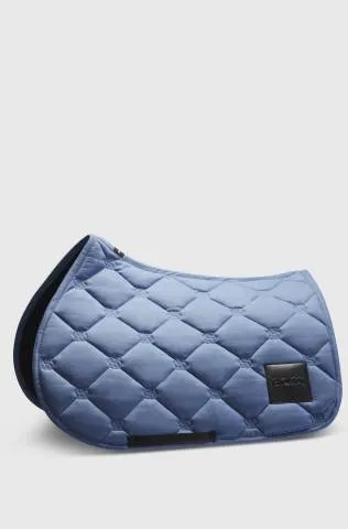 Tapis de selle solid blue horizon mixte - Boss equestrian - Bleu - Mixte - Cheval Offre Limite