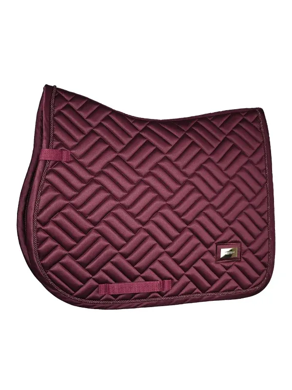 Mantilla de salto Modern Equestrian Stockholm mantilla de salto nuevo Maroon - Full / New Maroon Top Vente
