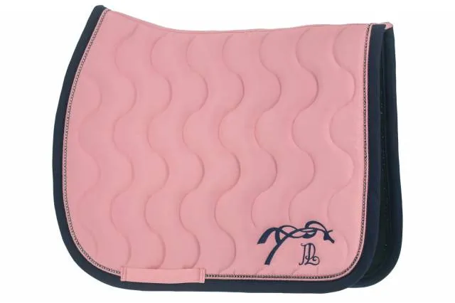 Acheter En Ligne Tapis de selle Diamant - PENELOPE COLLECTION - Matelass et respirant - Rose pale - Mixte - Cheval