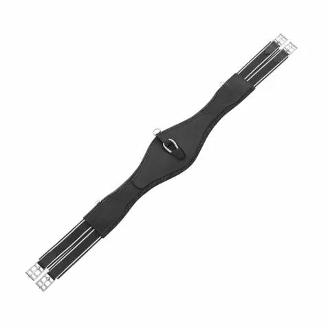 Seulement Aujourdhui Sangle en forme anatomique - Equestro - Noir - 115cm