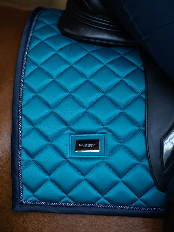 Livraison Express Mantilla de doma Diamond Equestrian Stockholm mantilla de doma Aurora - Cob / Aurora Blues