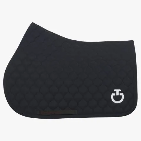 Vente Directe Tapis de selle Circular Quilted Bleu marine – CAVALLERIA TOSCANA – Bleu marine – Mixte – Cheval