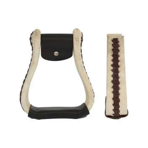 Etriers western en cuir brut Lakota Soldes
