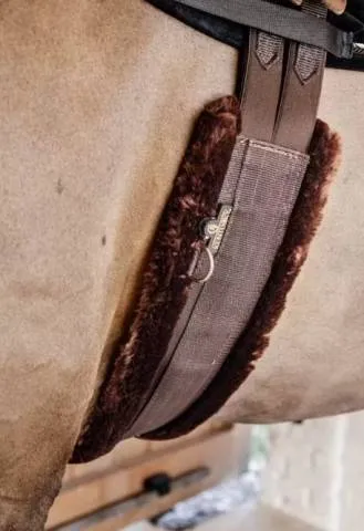 Sangle mouton Marron mouton Marron - KENTUCKY - Marron - 130 cm Meilleure Vente