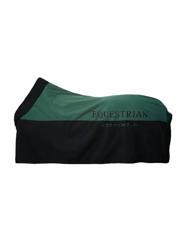 Manta para caballo Equestrian Stockholm Fleece manta Sycamore Green - 125 / Sycamore Green Populaire