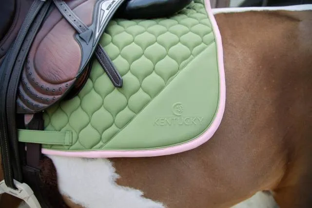 Super Prix Tapis de selle softshell onion quilt mixte - Kentucky - Beige - Mixte - Cheval
