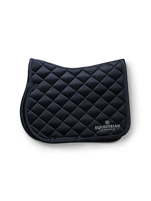 Mantilla de salto Equestrian Stockholm mantilla de salto Line Midnight Blue - Full / Midnight Blue Populaire
