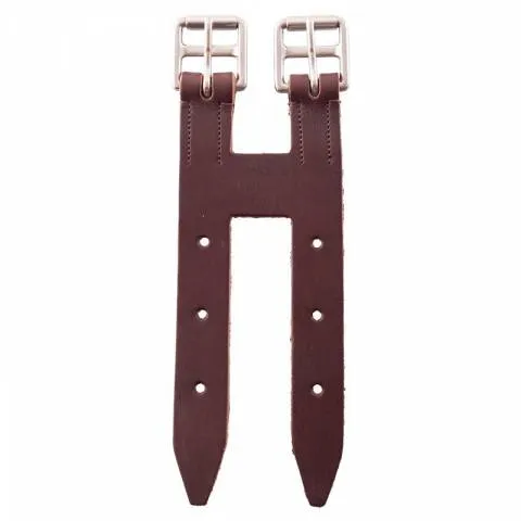 Rallonge sangle cuir BR classic -bouclerie inox - Marron Dernire Chance