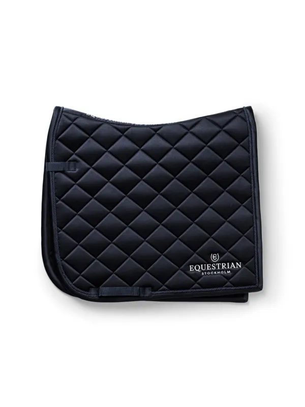 Mantilla de doma Equestrian Stockholm mantilla de doma Line Midnight - Cob / Midnight Blue Jusqu puisement Des Stocks