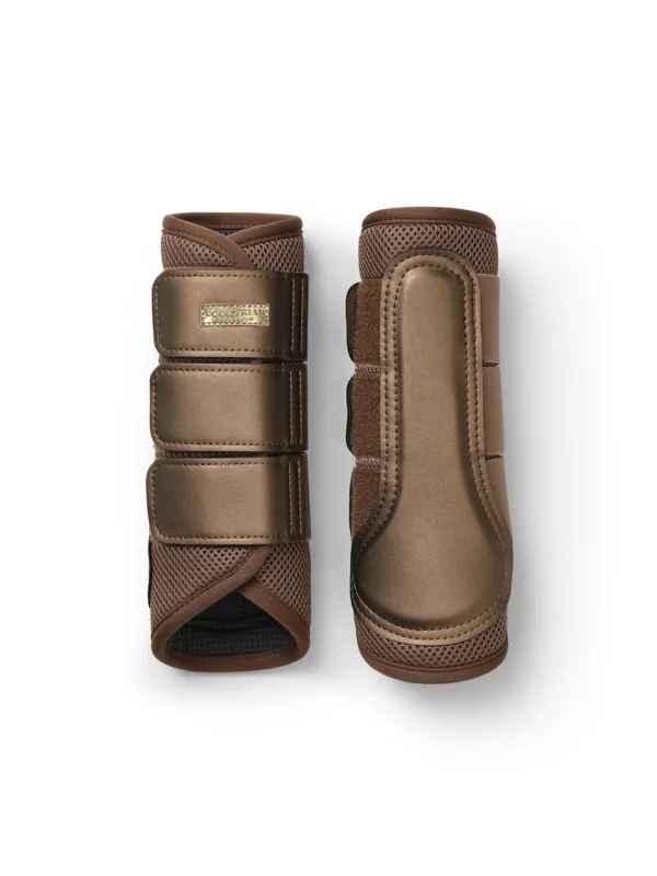 Equestrian Stockholm Mesh protectores Champagne - M / Champagne Offre Du Jour