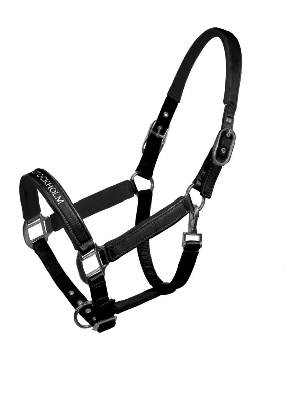 Commander Maintenant Line cabezada de cuadra Equestrian Stockholm Line cabezada de cuadra Black - Cob / Black