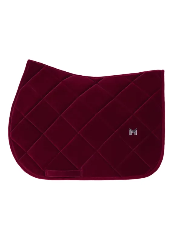 Petit Prix Maximilian Equestrian Velvet mantilla de salto (Ruby) - COB
