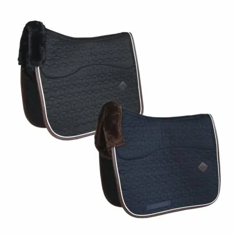 Soldes Tapis de selle dressage Skin Friendly - Kentucky - bleu marine - Dressage - Cheval