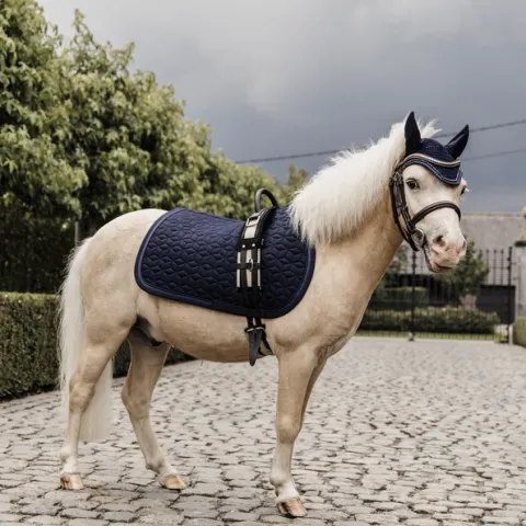 Certifi Tapis Glitter Rope Pony - Kentucky - Bleu Marine - Mixte - Poney