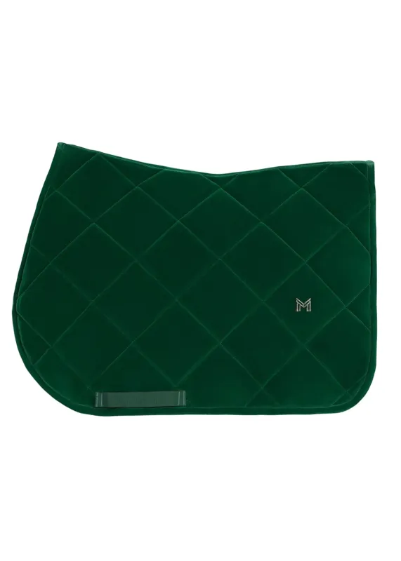 Remise Maximilian Equestrian Velvet mantilla de salto (Jade) - FULL