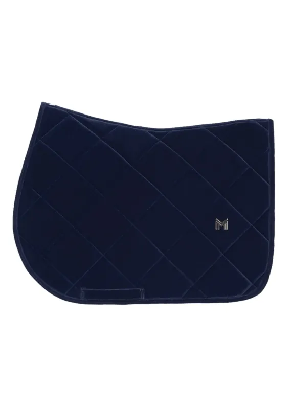 Maximilian Equestrian Velvet mantilla de salto (Sapphire) - FULL Meilleure Vente