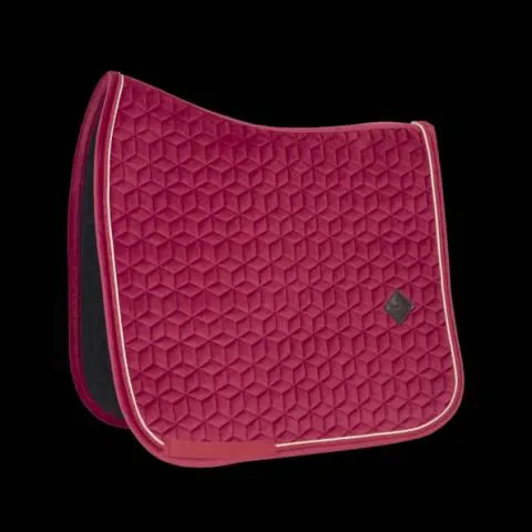 Livraison Gratuite Tapis Velvet FUCHSIA DRESSAGE - Kentucky - Fuchsia - Dressage - Cheval