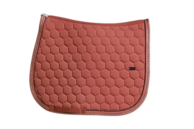 Tapis de selle Atlas Rose - GEM - lgance et confort - Rose - Cheval Super Prix