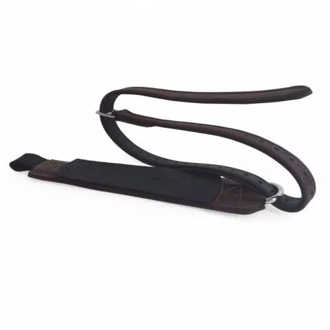 Etrivieres cuir pro grip - Freejump - M - Noir Prix Choc