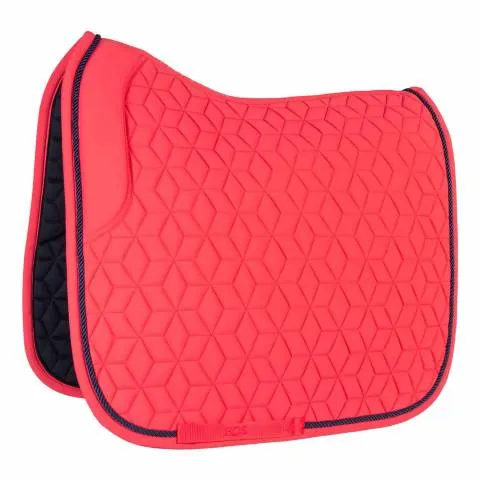 Tapis de selle Dressage Sporty - Harry's Horse - Confort et lgance - Rouge - Dressage - Cheval Nouvelle Collection