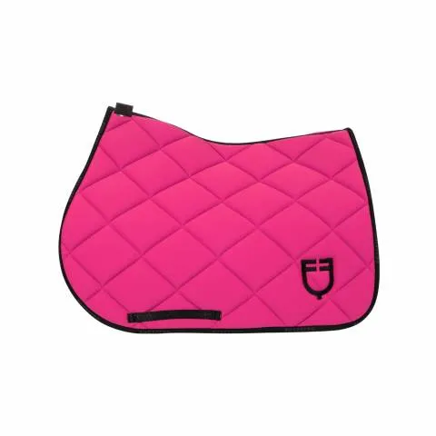 Tapis de selle technique Equestro - Confort et performance - Fuchsia - Mixte - Cheval Haute Qualit