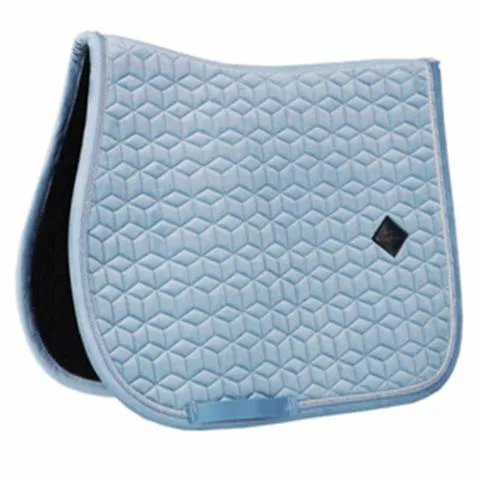 Tapis de Selle Mixte Kentucky Velvet Poney Bleu Clair - Bleu ciel - Mixte - Cheval Promotion Saisonnire